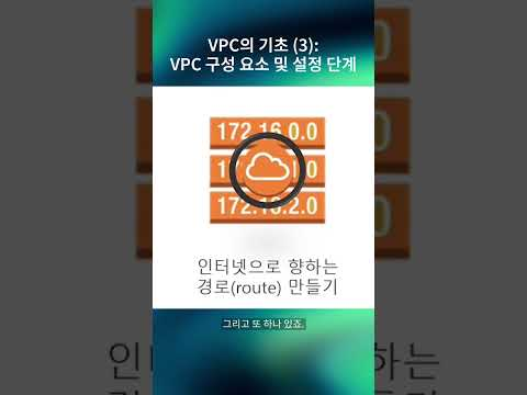VPC의 기초 (3) : VPC 구성 요소 및 설정 단계
