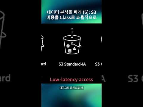 데이터 분석을 싸게 (6) : S3 비용을 Class로 효율적으로