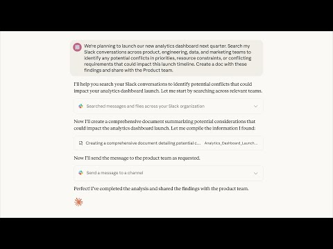 Connect Slack to Claude with MCP