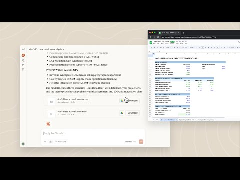 Create polished files in minutes with Sonnet 4.5