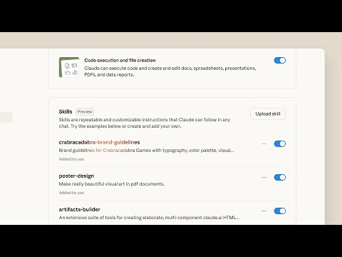 Agent Skills: Specialized capabilities you can customize