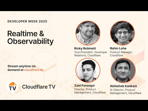 Developer Week Day 3: Realtime & Observability