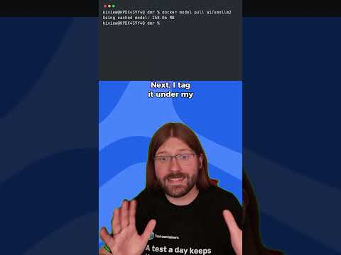 Pull and push models from and to Docker Hub #docker #dockerhub