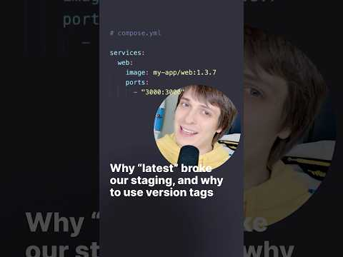 Why 'latest' broke our staging #captainslog 05