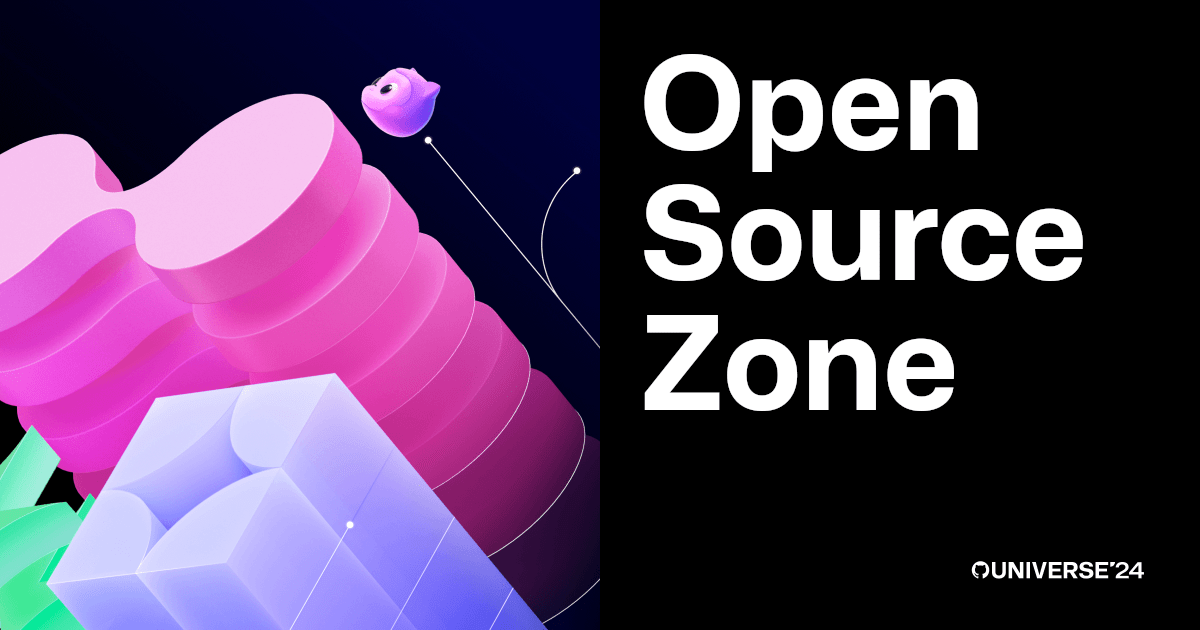 Leading the way: 10 projects in the Open Source Zone at GitHub Universe 2024