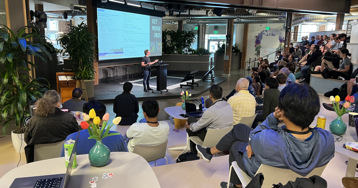 20 Years of Git, 2 days at GitHub HQ: Git Merge 2025 highlights