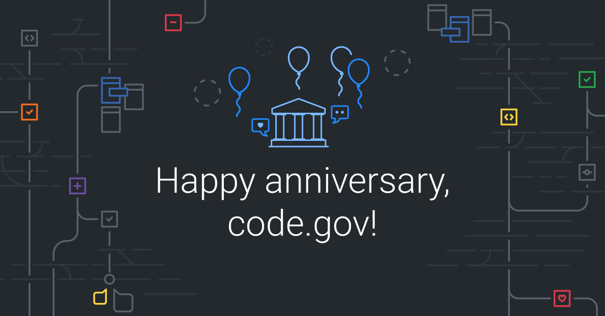 Happy second birthday to Code.gov