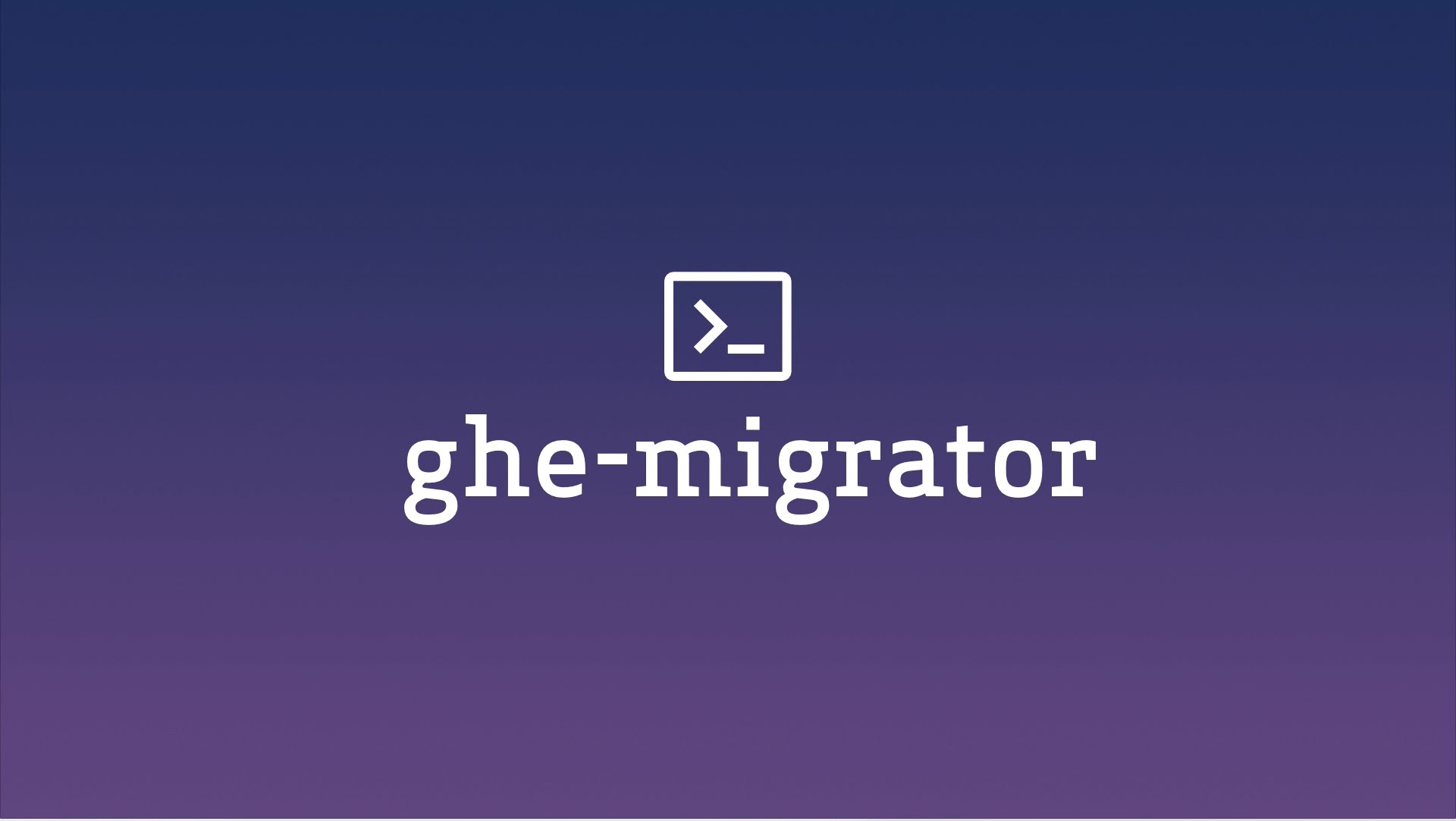 Migrate your repositories using ghe-migrator