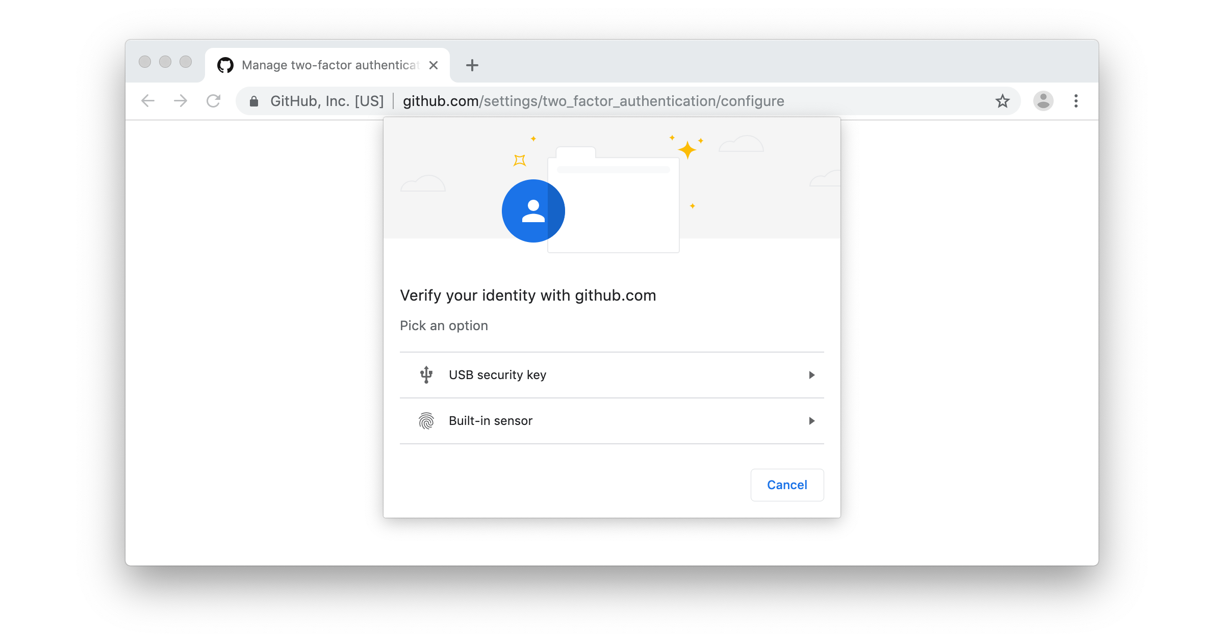 GitHub supports Web Authentication (WebAuthn) for security keys
