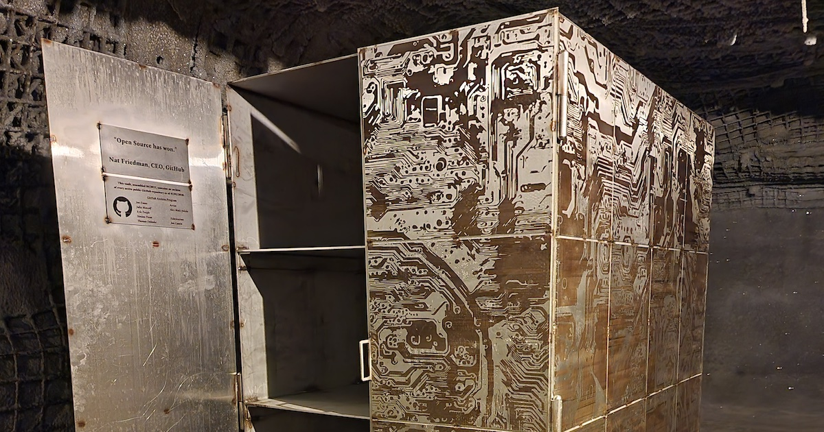 “If you don’t make it beautiful, it’s for sure doomed”: putting the Vault in GitHub’s Arctic Code Vault