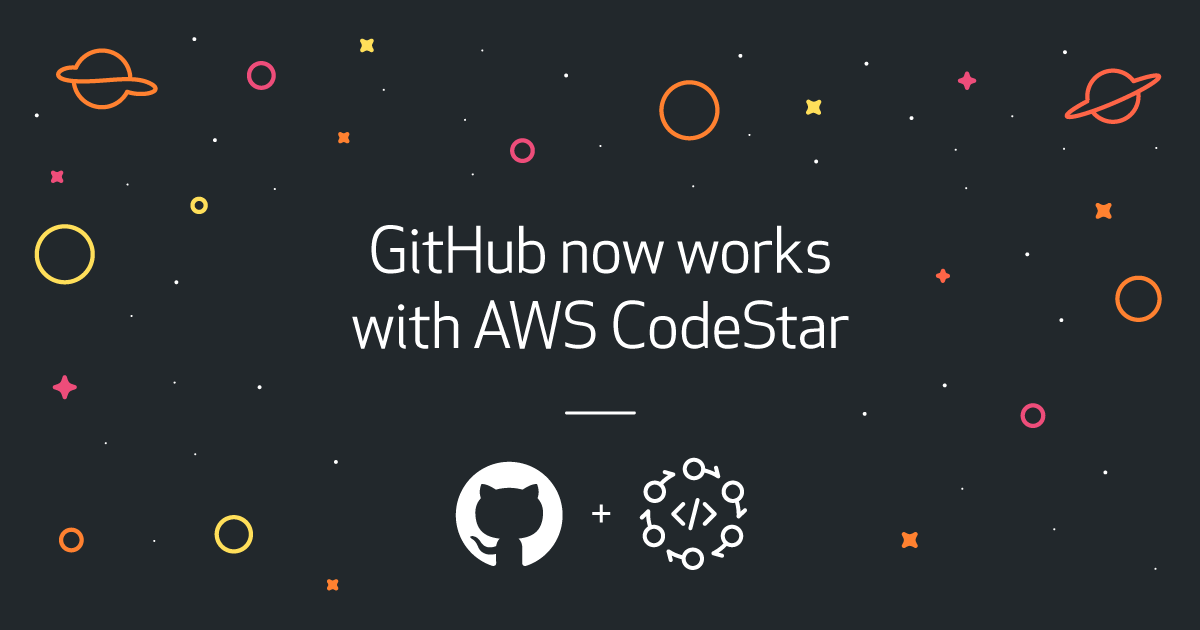 GitHub now works directly with AWS CodeStar