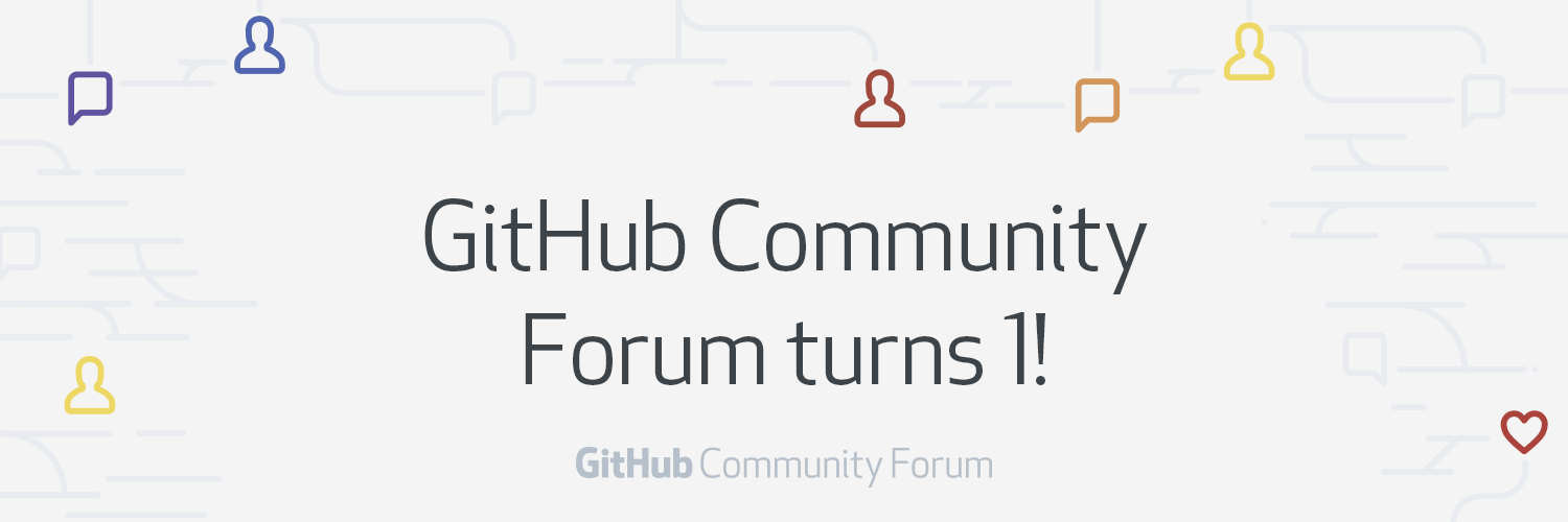 The GitHub Community Forum is turning one