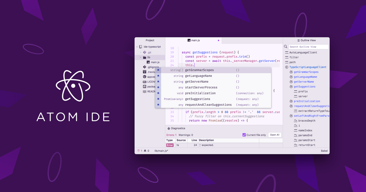 Introducing Atom-IDE