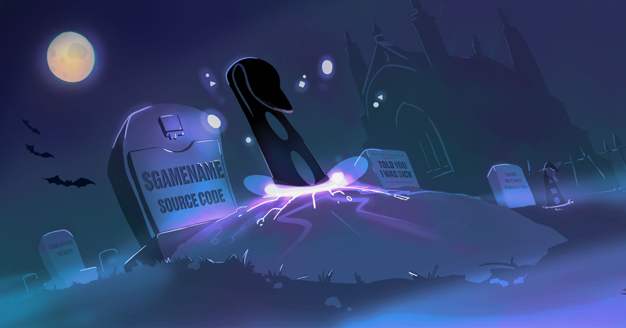 13 short and scary games plus source to play (or hack) this Halloween