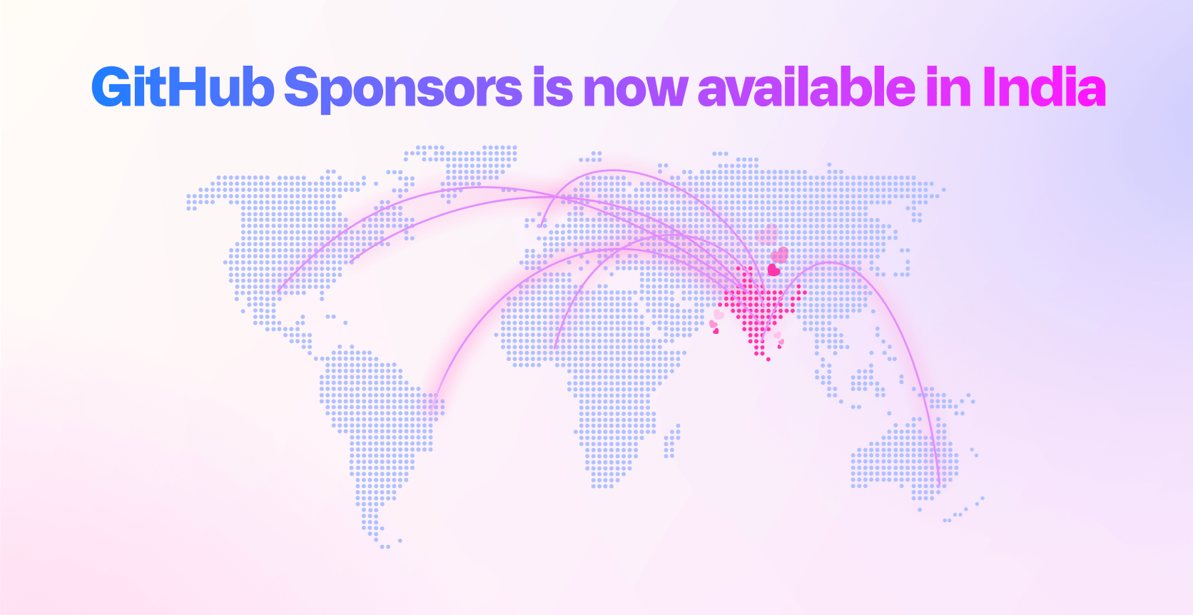 GitHub Sponsors launches in India