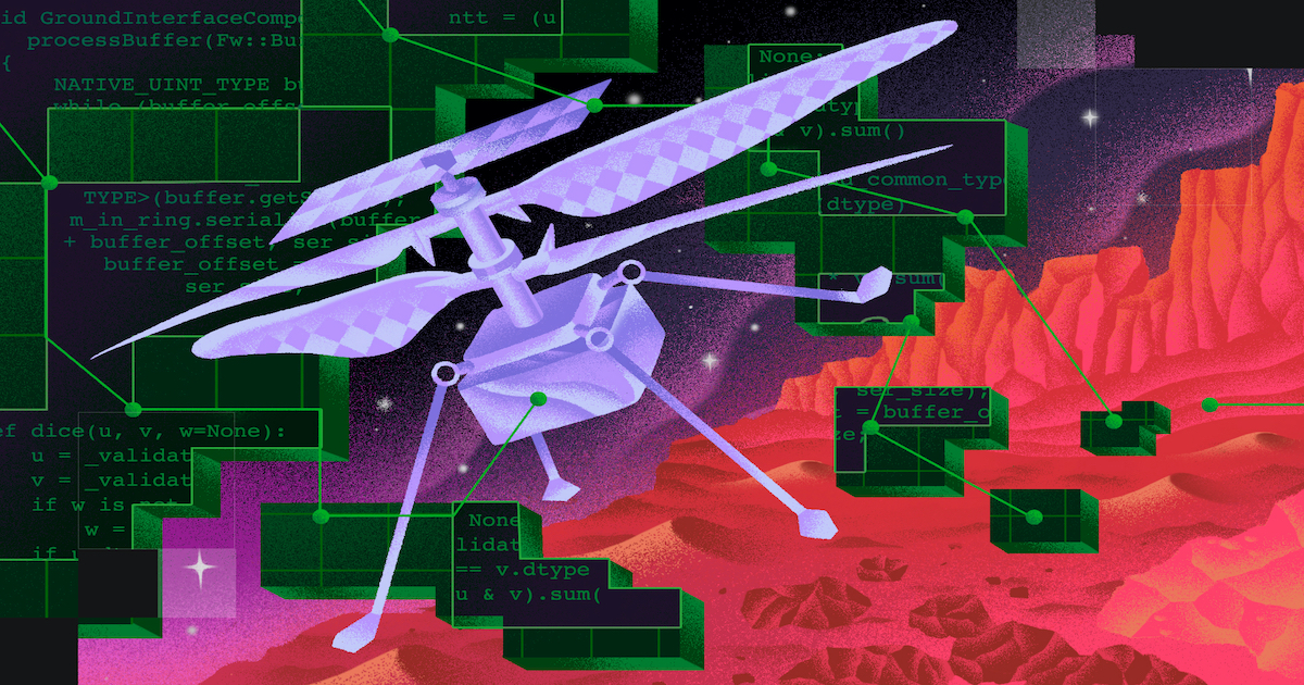 Open source goes to Mars