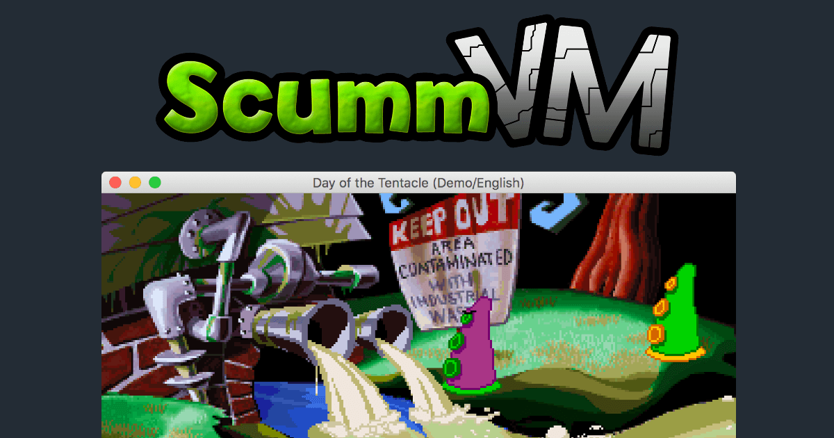 Preserving and playing classic point-and-click adventure games with ScummVM—Game Bytes