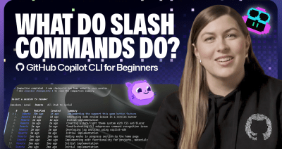 초보자를 위한 GitHub Copilot CLI: 자주 사용되는 슬래시 명령어 개요