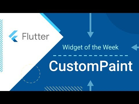 CustomPaint (Flutter Widget of the Week)