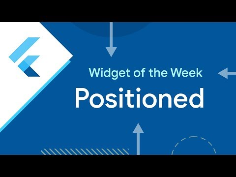 Positioned (Flutter Widget of the Week)