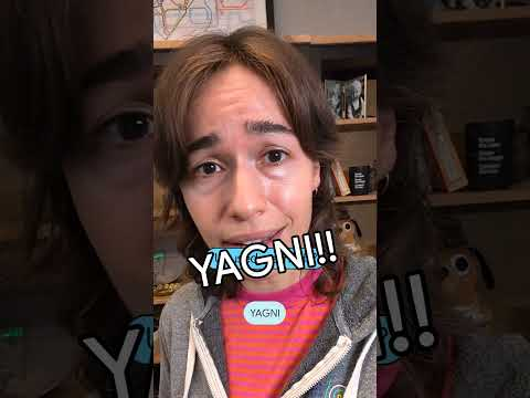 Keep your code fresh and clean with YAGNI!