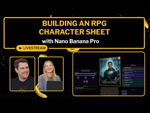 Building an RPG Character Sheet with Nano Banana Pro