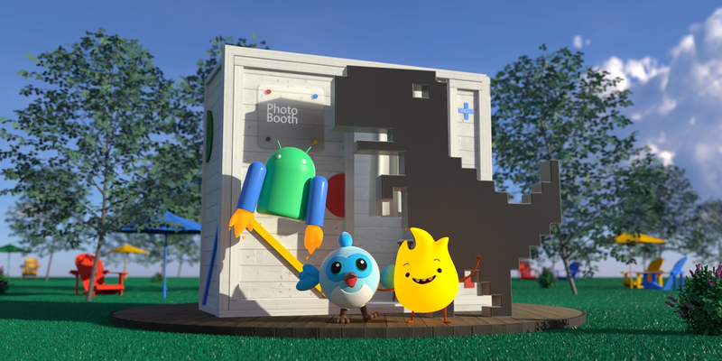 Behind the scenes: How the Google I/O photo booth was made