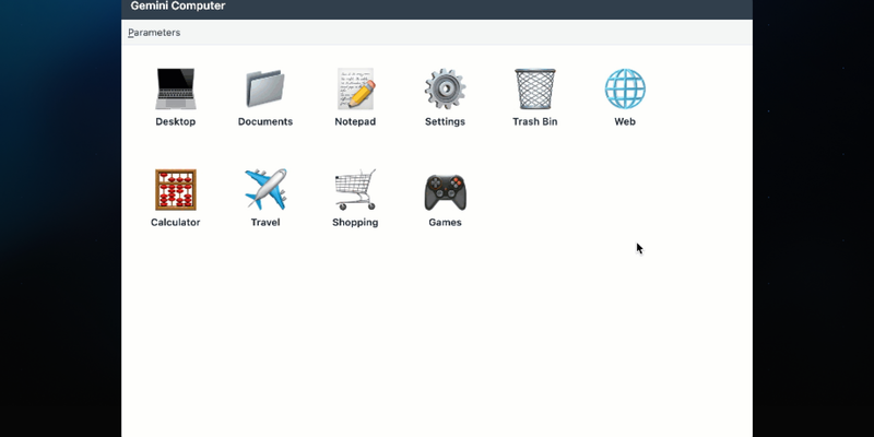Simulating a neural operating system with Gemini 2.5 Flash-Lite