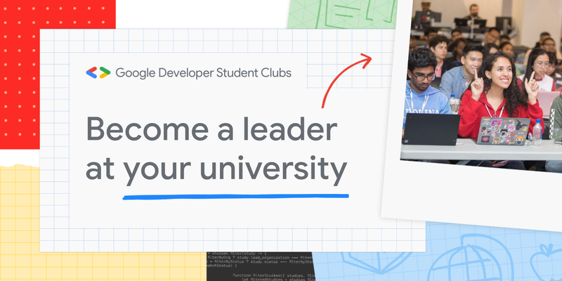 Google Developer Student Club 2022 Lead applications are open!