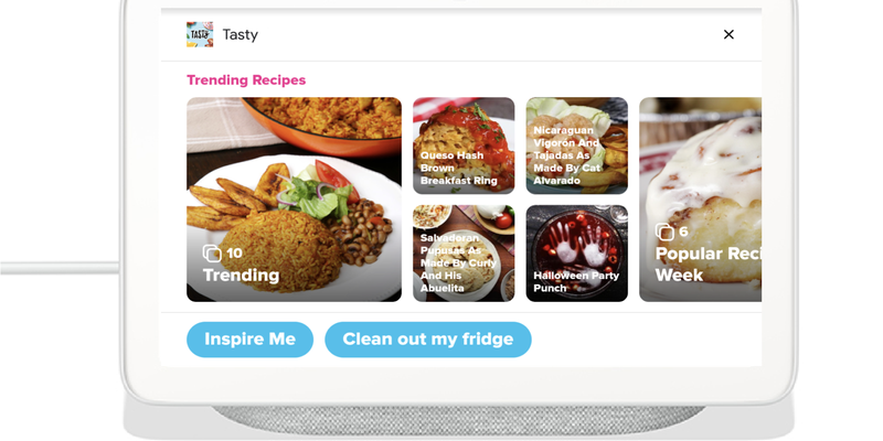 Tasty: A Recipe for Success on the Google Home Hub