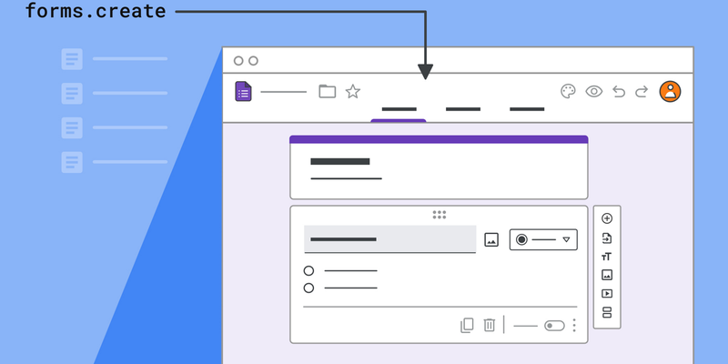 Introducing the Google Forms API