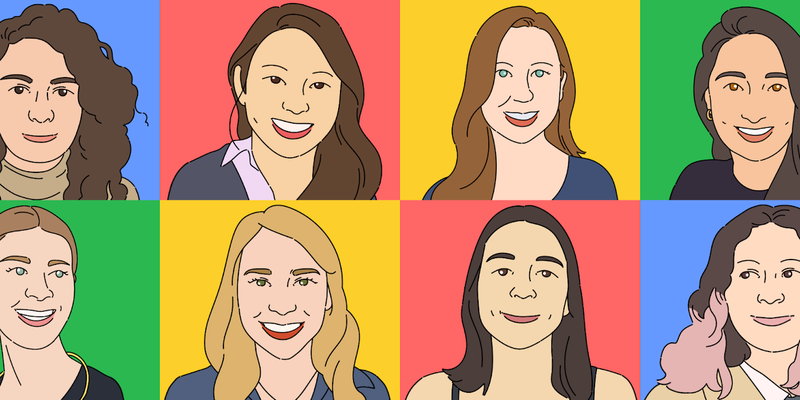 Eight women kicking butt and taking (domain) names