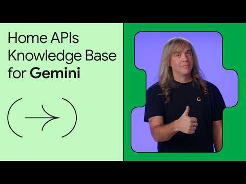 Home APIs Knowledge Base for Gemini