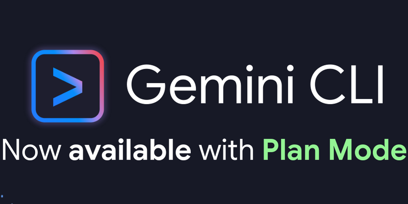 Plan mode is now available in Gemini CLI