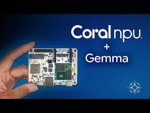 Run Gemma on the edge with the Coral Board