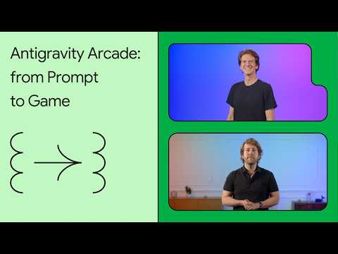 Antigravity Arcade: From prompt to game in minutes