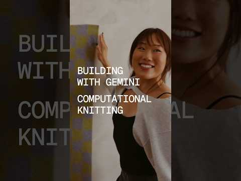 🧶 From Gemini code to textile art