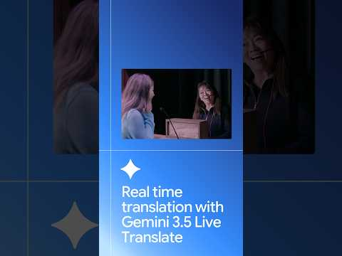 Order in any language with Gemini 3.5 Live Translate