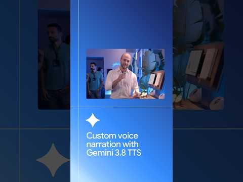 📖 Explore custom voice narration with Gemini 3.8 Flash TTS