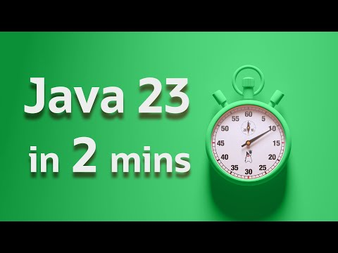 What’s New in Java 23 in 2 Minutes... More or Less - Sip of Java