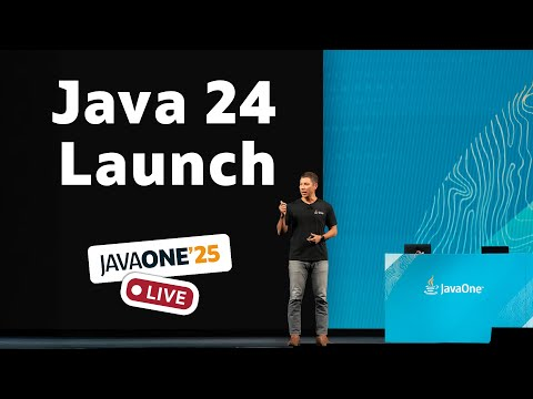 Java 24 Launch - Live from JavaOne 2025