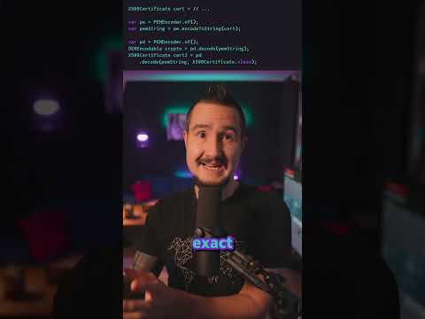 En- & Decoding PEM Texts in #Java 26 #IJN #Coding
