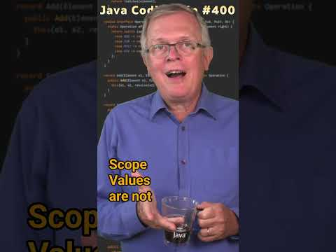 Can you bind mutable objects to ScopedValues? - Cracking the Java Coding Interview #javacoding