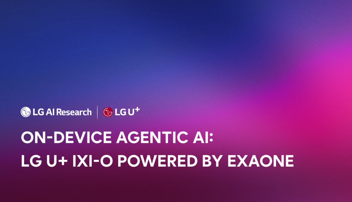 On-device Agentic AI: LG U+ ixi-O powered by EXAONE