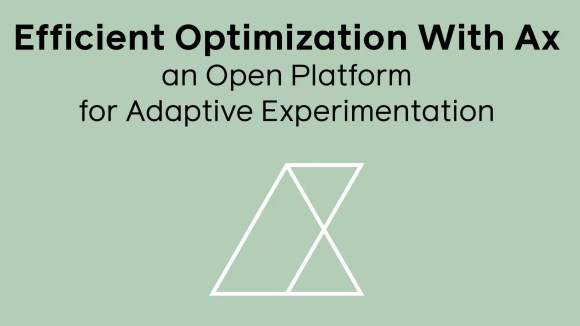 Efficient Optimization With Ax, an Open Platform for Adaptive Experimentation