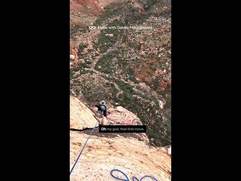 Rock Climbing with Oakley Meta