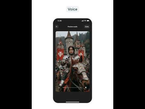 Your story, your voice. Create, script, and narrate your vibe, all inside the Meta AI app.