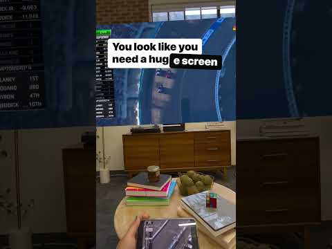 A hug(e screen) would be nice. Meta Quest, you up?