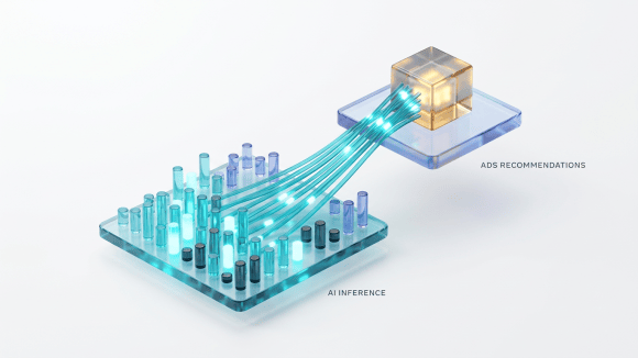Turning Opportunistic AI Inference Capacity Into Better Ads Recommendations