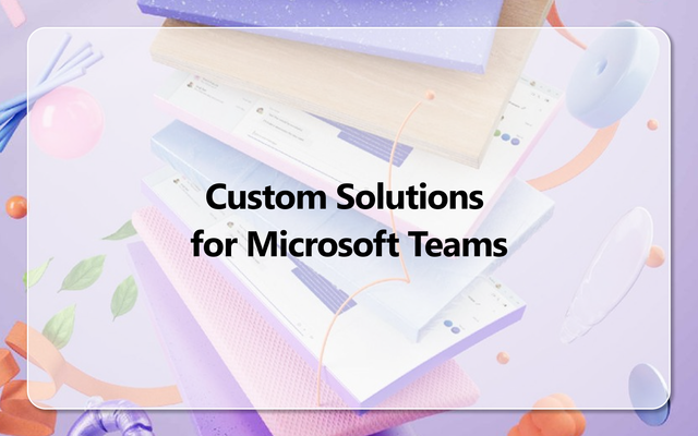 Updated skilling requirements for the Custom Solutions for Microsoft Teams specialization